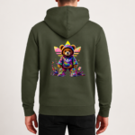 Φούτερ Streetwear Teddy Χακί